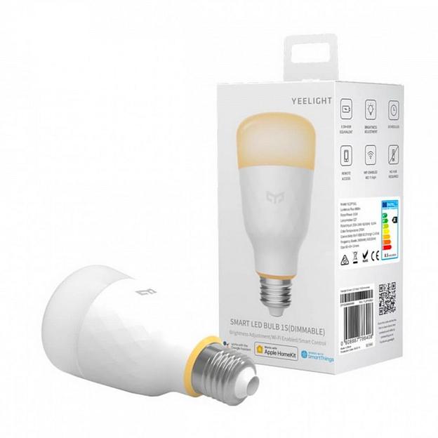 Умная LED-лампочка Yeelight Smart LED Bulb 1S (White) YLDP15YL фото 2