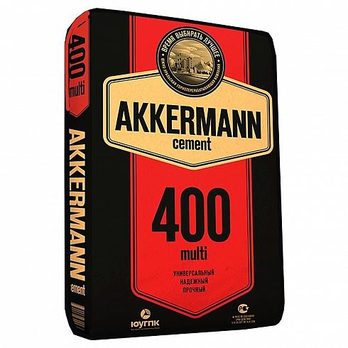 Цемент Akkermann М400 ЦЕМ II/А-И 32.5 Н 50 кг фото 1