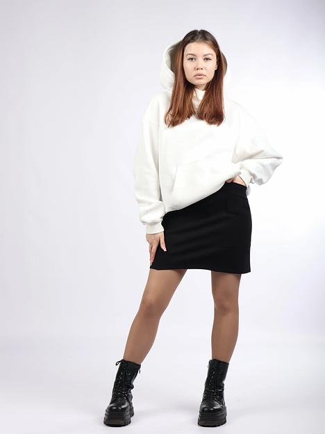 Юбка женская OKSMILE «Джерси» чёрная фото 1