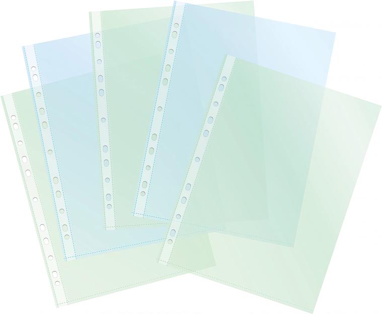 Папка-вкладыш Silwerhof Daily SD-CL ассорти глянцевые A4+ полипропилен 30мкм (упак.:50шт) фото 1