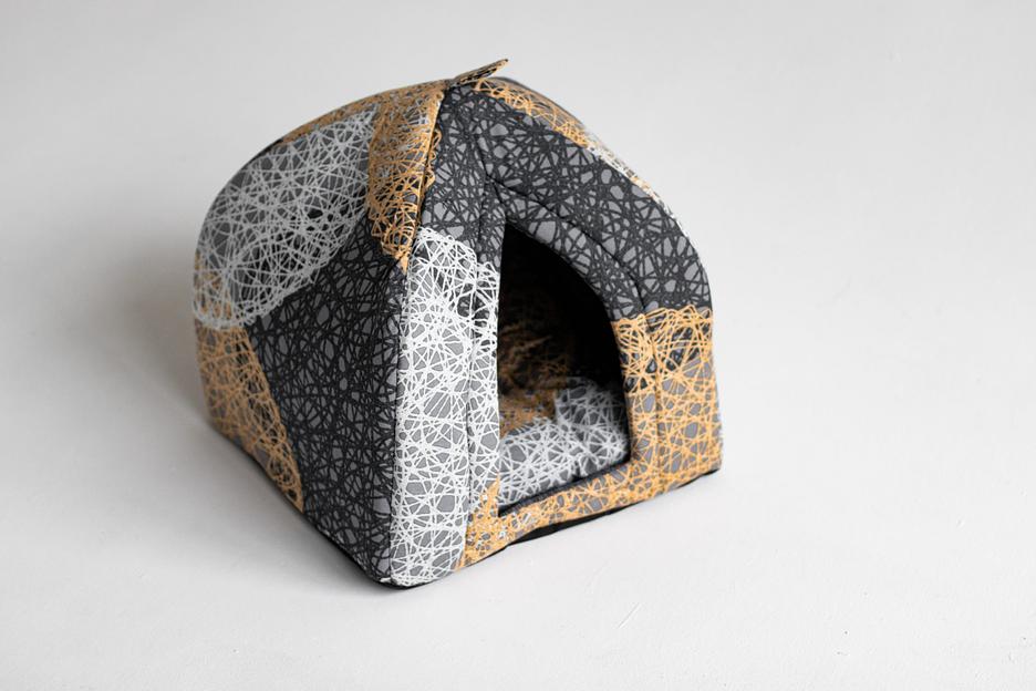 Домик Нордман (хлопок) №2 ажур для домашнего питомца ОПТ фото 1