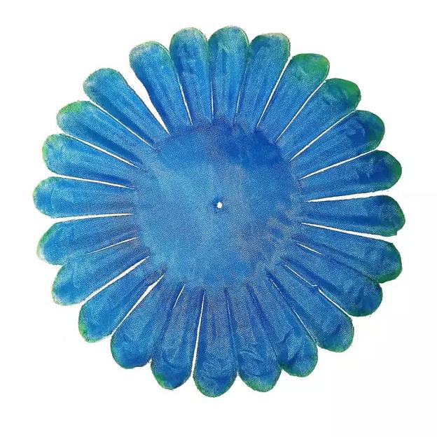 Заготовка для шафранов FC-197 Синяя зелён.кант (x1) 14см 1063шт/кг фото 1