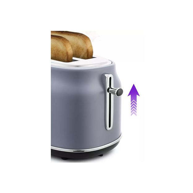 Тостер Kitfort КТ-2038-3 (серый) фото 3
