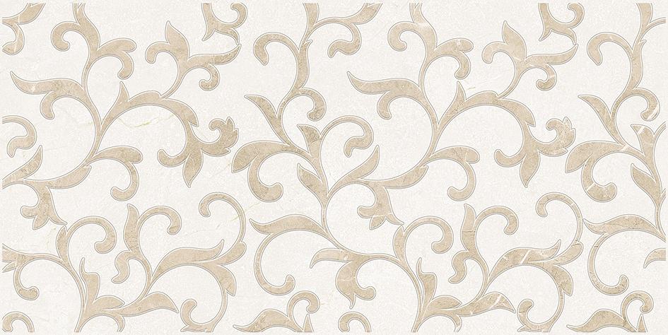 Декор Laparet Alvaro бежевый 25х50 фото 1