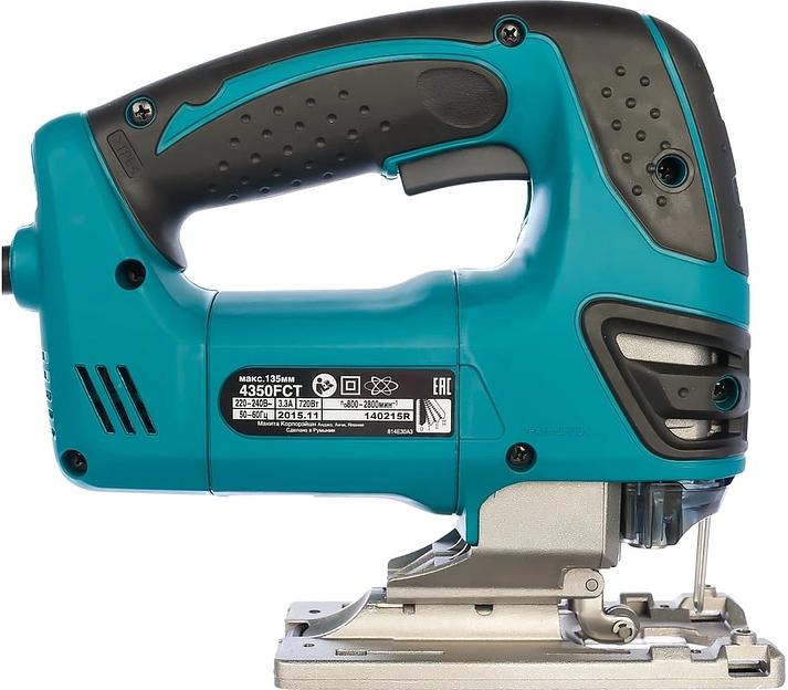 Лобзик Makita 4350 FCT 720Вт 2800ходов/мин от электросети (кейс в комплекте) фото 2