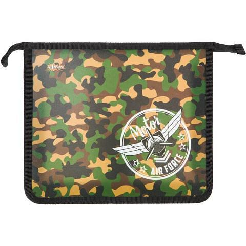 Папка для тетрадей на молнии А5, №1 School Military фото 1