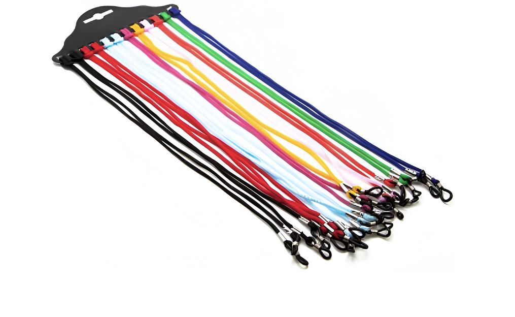 Шнурки для очков 1 шт цветные, опт фото 1