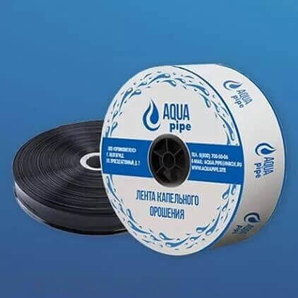 Капельная лента AQUAPIPE 1000 м 30 см фото 1