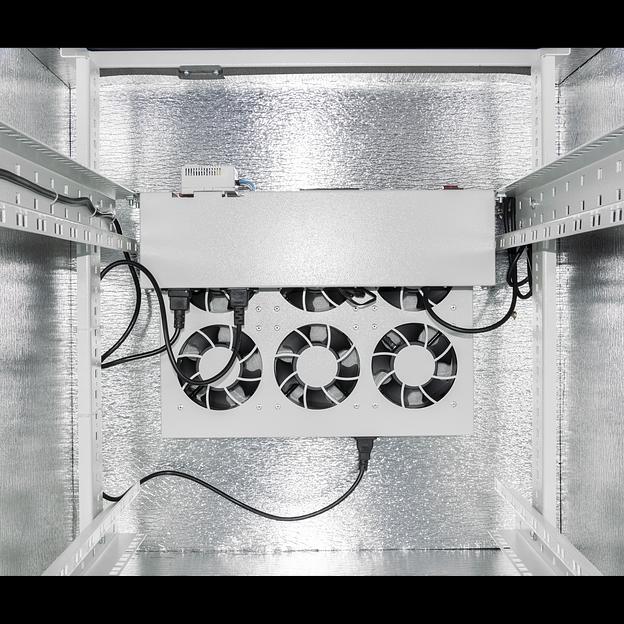 Шкаф климатический 24U, 700х700мм, (цоколь 100мм) фото 6