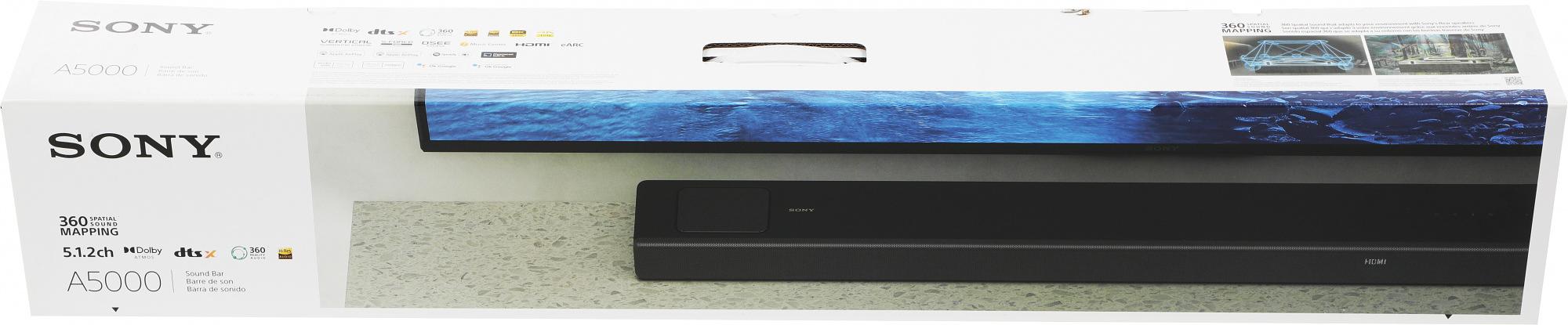 Саундбар Sony HT-A5000 5.1.2 450Вт черный фото 6