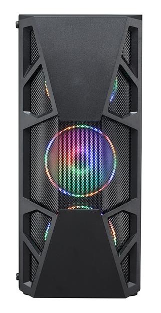 Корпус Formula CL-3303B RGB черный без БП ATX 6x120mm 2xUSB2.0 1xUSB3.0 audio bott PSU фото 2