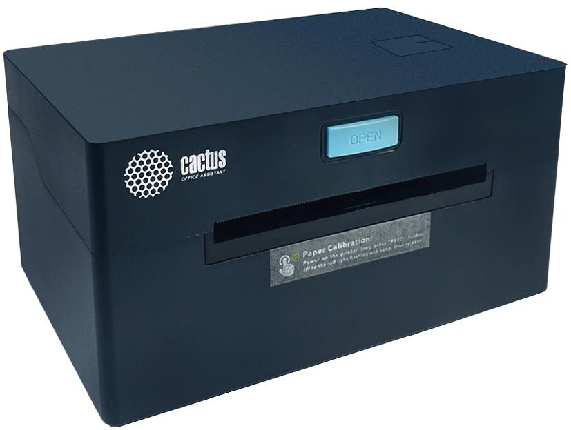Термопринтер Cactus CS-TP-D420U 203dpi 160мм/с/USB для печ.этик. черный фото 8