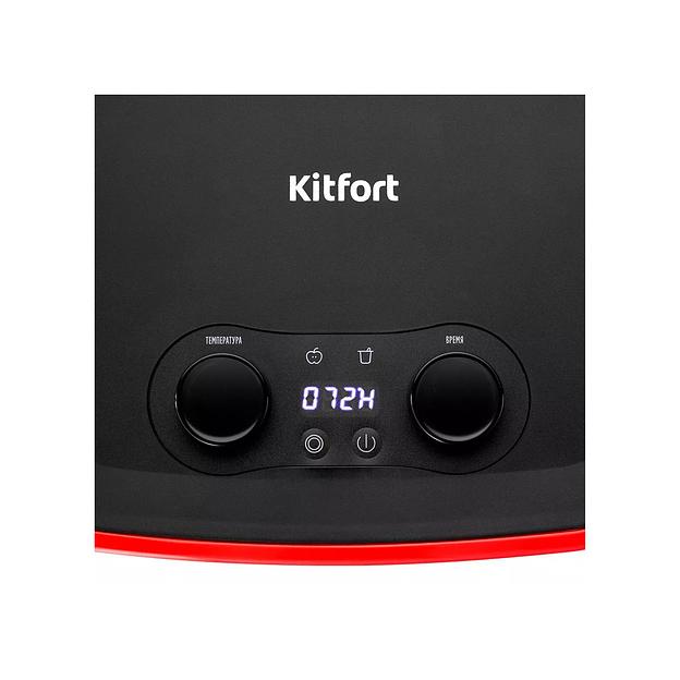 Сушилка для овощей и фруктов Kitfort КТ-1952-1 красный фото 2