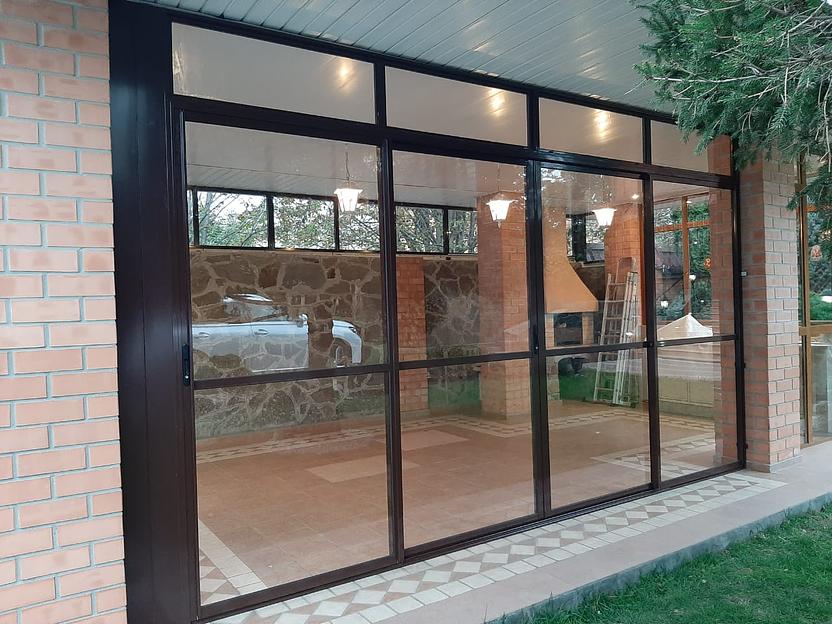 Алюминиевое остекление беседок и зимних садов с установкой «под ключ» Ростовская область фото 1