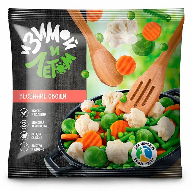 Весенние овощи замороженные «И зимой, и летом», 400 г ОПТ фото 1