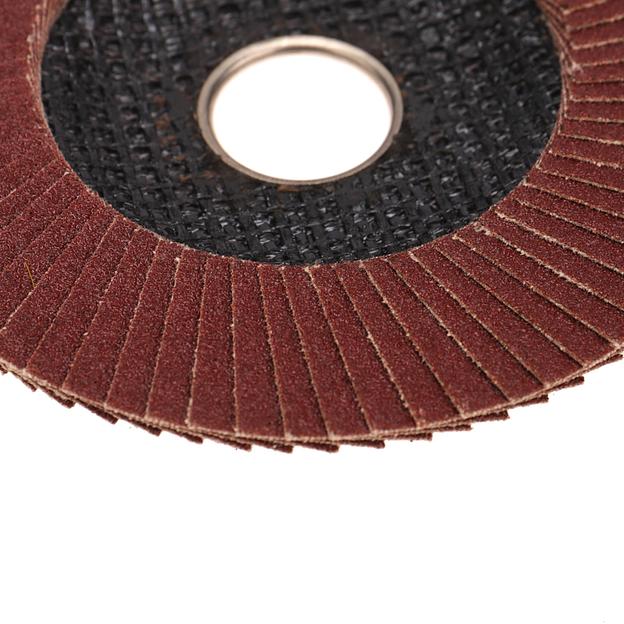 Круг лепестковый торцевой, P120, 115х22,2мм фото 4