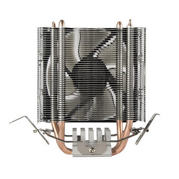 SST-KR03 Kryton CPU Cooler, excellent cooling and low noise, silent hydraulic bearing 92mm blue LED fan, universal Socket compatibility, RTL {20} фото 4