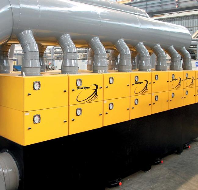 Стационарный фильтр масляного тумана/дыма ME-41/42 фото 1