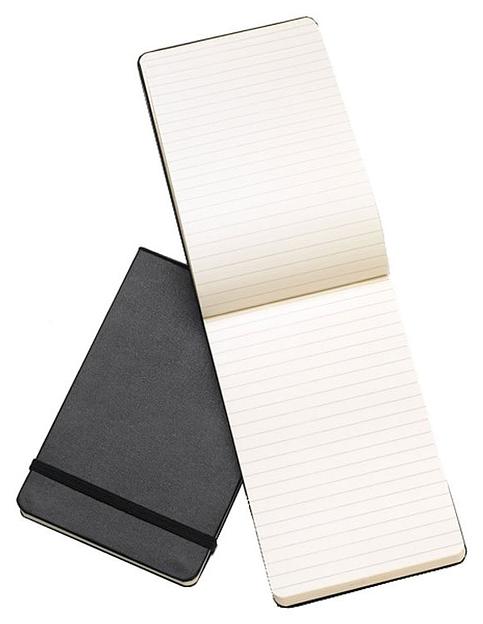 Блокнот Moleskine REPORTER QP511 Pocket 90x140мм 192стр. линейка твердая обложка черный фото 2