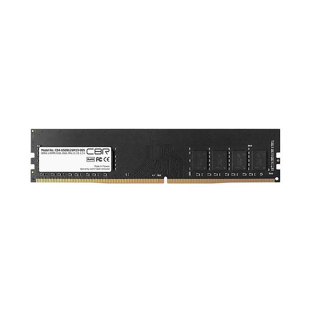 CBR DDR4 DIMM (UDIMM) 8GB CD4-US08G26M19-00S PC4-21300, 2666MHz, CL19, Micron SDRAM, single rank фото 1