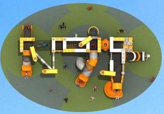 Игровая детская площадка VS2-8027A фото 3