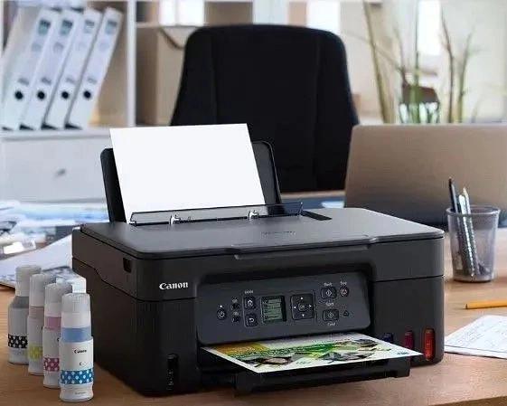 МФУ струйный Canon Pixma G3470 (5805C029) A4 WiFi белый фото 4