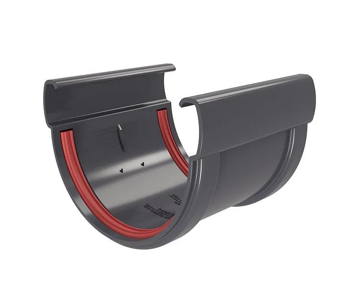 Водосток ПВХ Grand Line соединитель желобов «Дизайн 135» цветной фото 5