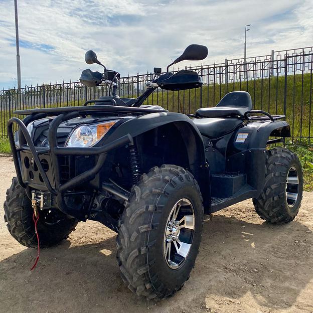 Квадроцикл GreenCamel Сахара A14К 4×4 Monster чёрный (14kW 90 км/ч) блокировка фото 2