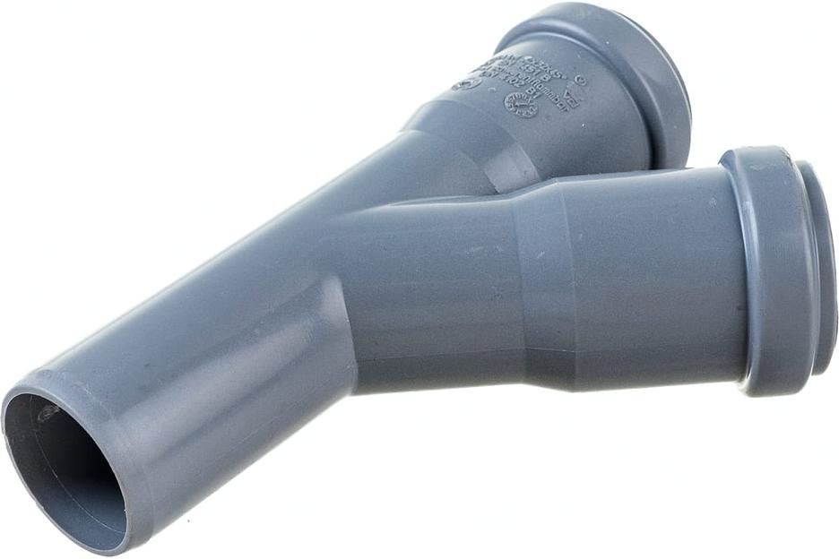 Тройник канализационный 45 град. 32 фото 2