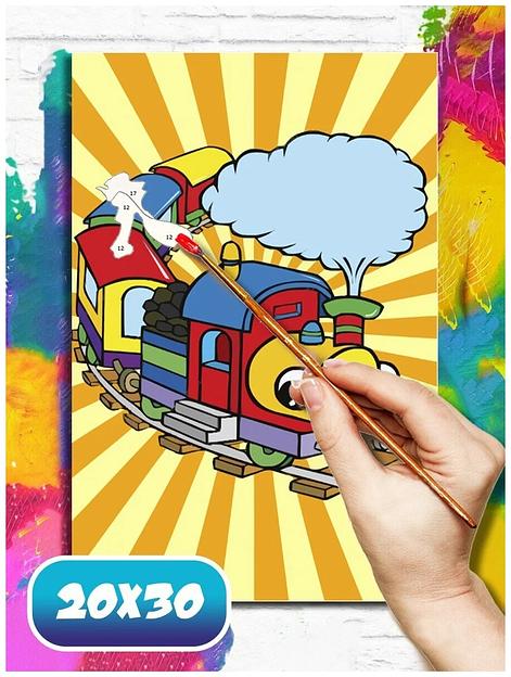 Картина по номерам на холсте 20×30 см в ассортименте ОПТ фото 4