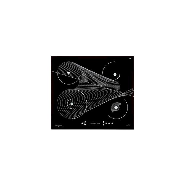 Индукционная варочная поверхность Krona Meridiana 60 BL, конфорок: 4 шт., стеклокерамика, независимая, черный фото 1