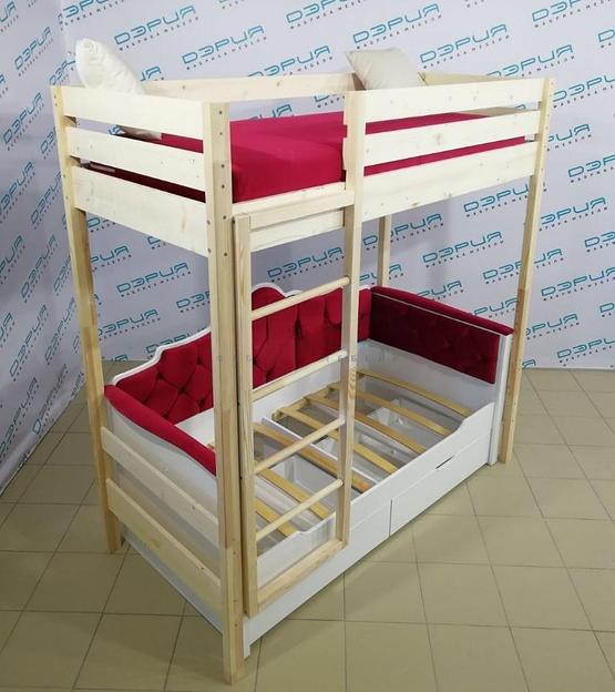 Кровать двухъярусная детская Дельта фото 2