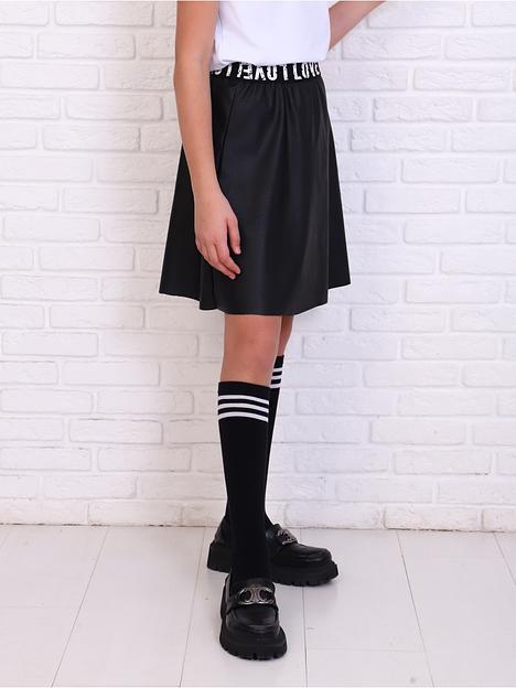 Юбка «Стрит» чёрный опт фото 5