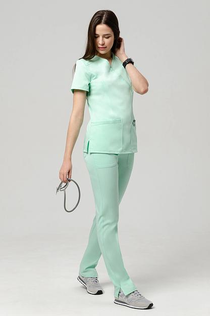 Топ медицинский Indiform женский IF3-74-05-1, 40 (Spring greens), опт фото 4