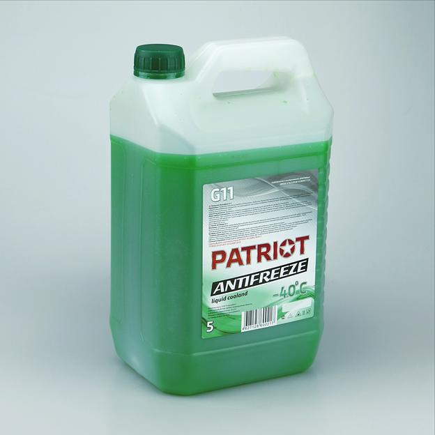 PATRIOT Антифриз G11 зеленый 5 кг фото 2