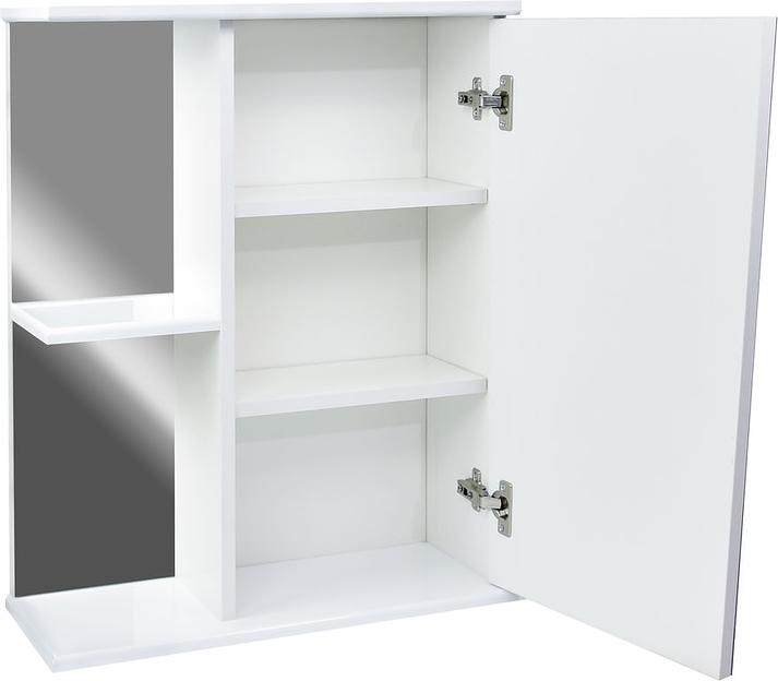 Зеркало-шкаф Парус 55 DORATIZ 2711.091, правый, белый фото 3