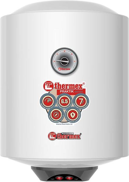 Водонагреватель Thermex Praktik 30 V Slim 2.5кВт 30л электрический настенный/белый фото 1