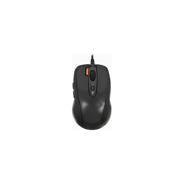 Мышь проводная A4TECH V-Track Padless N-70FX, оптическая, USB, 1600dpi, черный фото 1