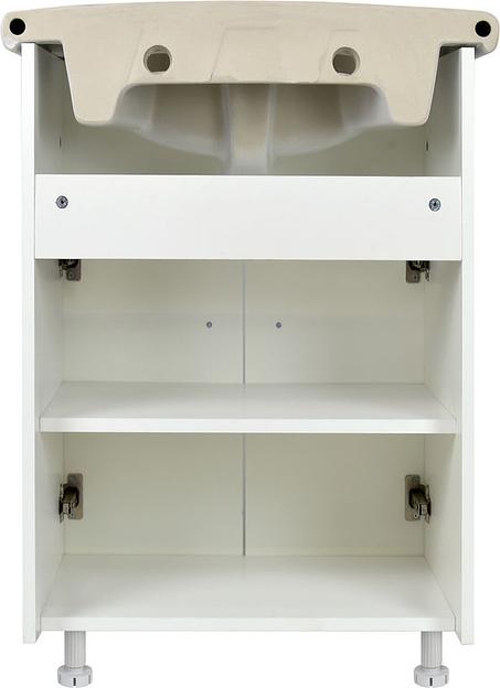 Тумба Агата 50 DORATIZ 9912.013, напольная, белая, под умывальник Акватон фото 4