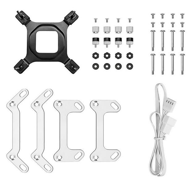 Жидкостная система охлаждения Deepcool MYSTIQUE 240 WH R-LX240-WHDSNMP-G-1 фото 2