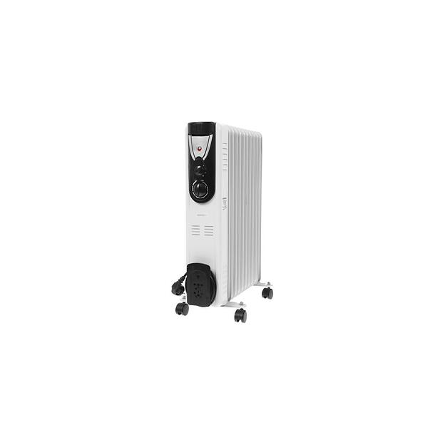 Масляный радиатор CENTEK CT-6202, 2500Вт, 11 секций, 3 режима, белый фото 1