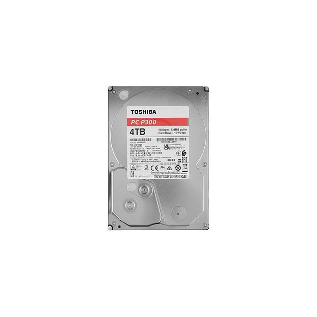Жесткий диск Toshiba P300 HDWD240UZSVA, 4ТБ, HDD, SATA III, 3.5" фото 1