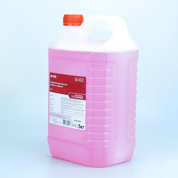 Средство для мытья стекол и зеркал "G -112" 5кг фото 2
