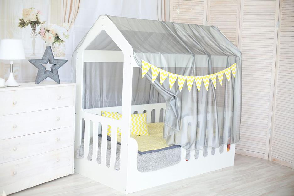 Кровать-домик ЛДСП ОПТ фото 3