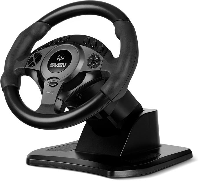 Руль Sven GC-W750 16кноп. (с педалями) черный фото 1
