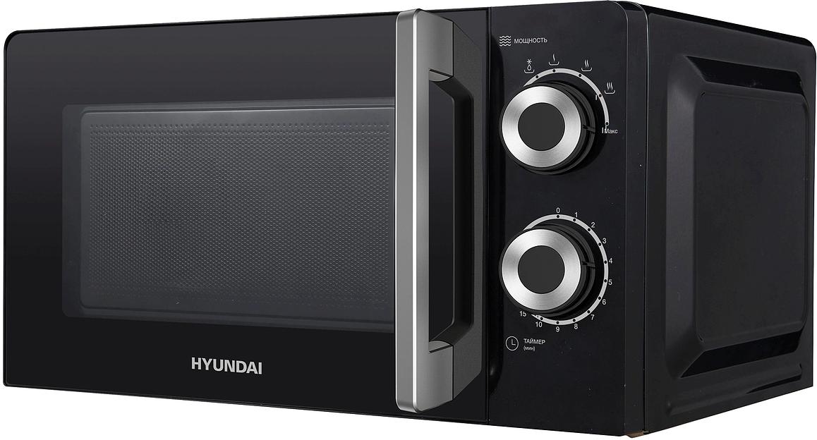 Микроволновая Печь Hyundai HYM-M2054 20л. 700Вт черный/серебристый фото 1