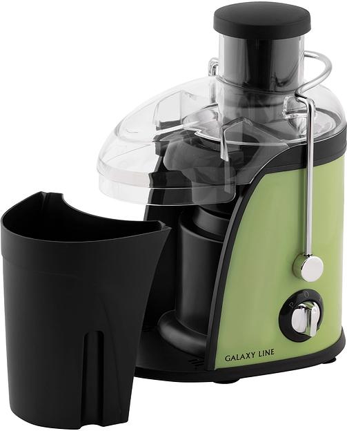 Соковыжималка центробежная Galaxy Line GL 0815 850Вт рез.сок.:550мл. зеленый фото 3