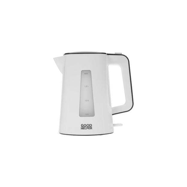 Чайник электрический GOODHELPER KP-1720, 2200Вт, белый и серый фото 1