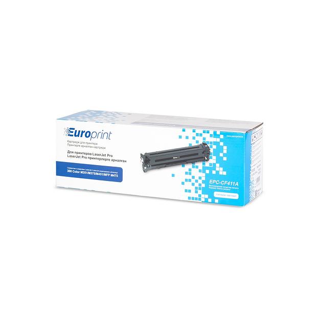 Картридж Europrint EPC-CF411A Синий фото 3