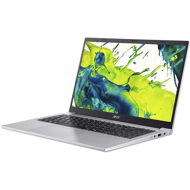 Ноутбук Acer Aspire Lite 15 AL15-36P-37A4 Intel Core 3 N350/8Gb/SSD256Gb/15.6"/IPS/FHD/1920x1080/60Hz/NoOS/Silver (NX.DGJCD.003) фото 3